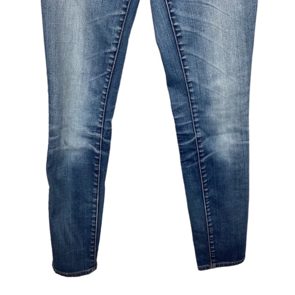 Madewell Skinny Jeans Size 24 Stretch Medium Wash Stretch Low rise - Picture 4 of 11